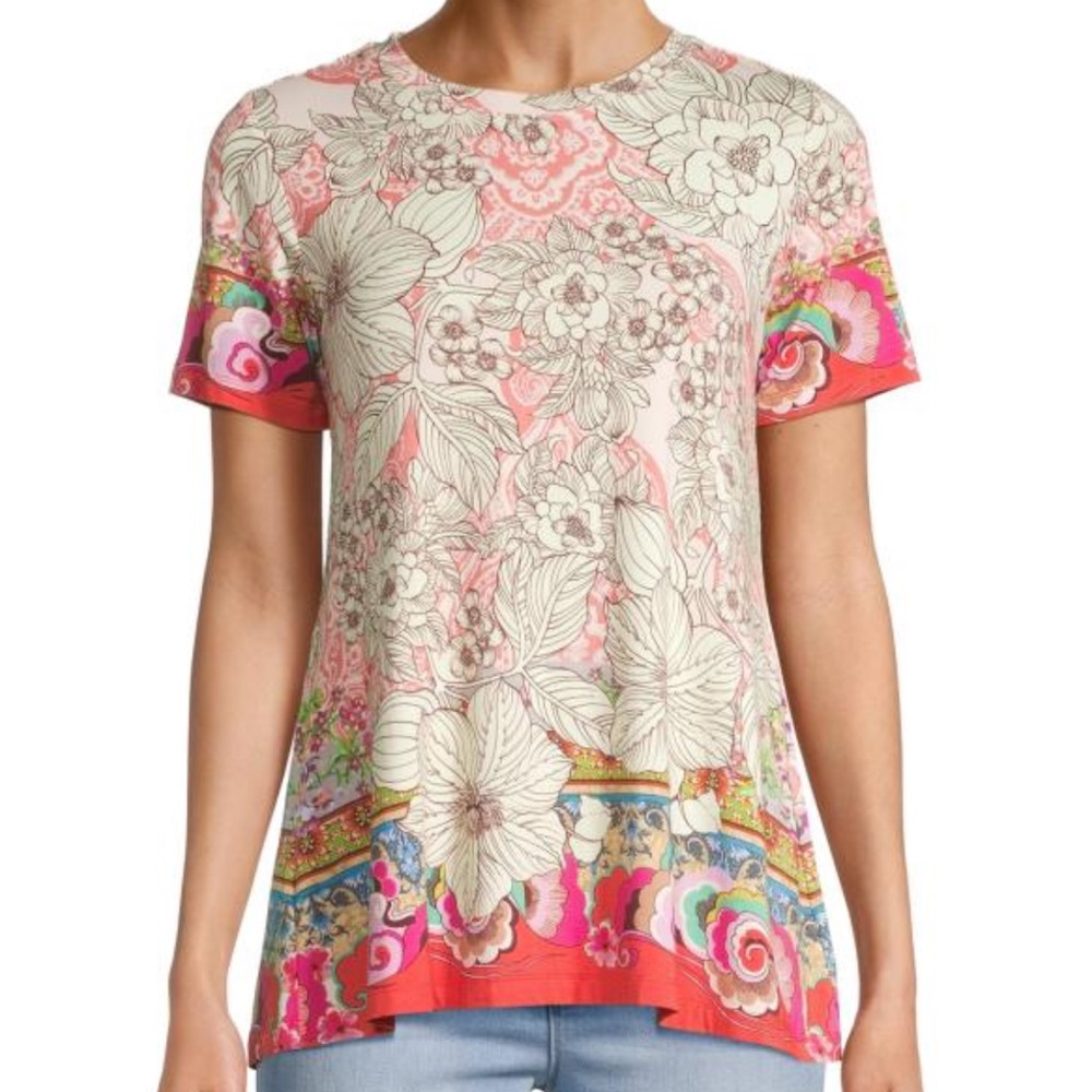 Johnny Was Janie Short Sleeve Tee